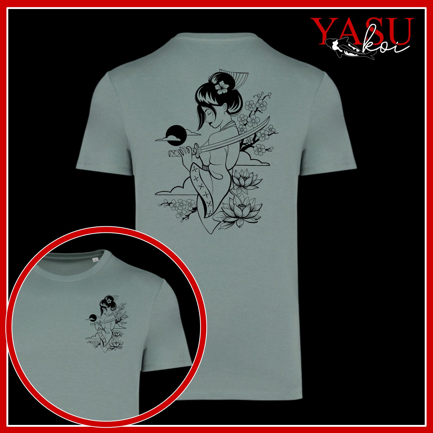 Onna-Bugeisha Organic Cotton T-Shirt