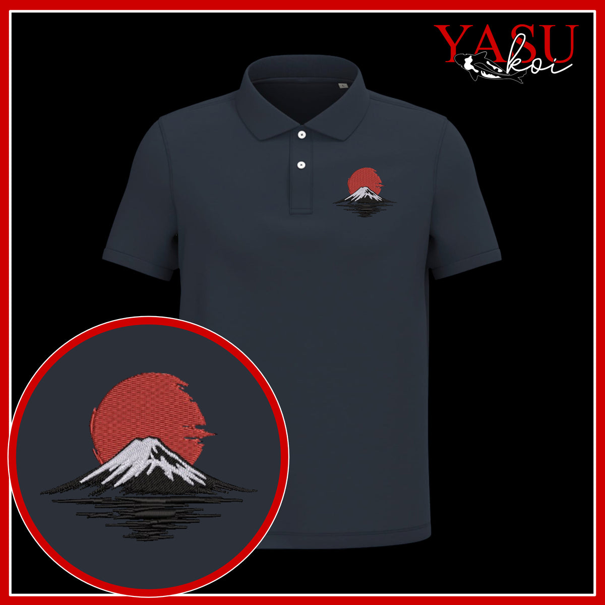 Fuji Horizon Organic Cotton Polo Shirt