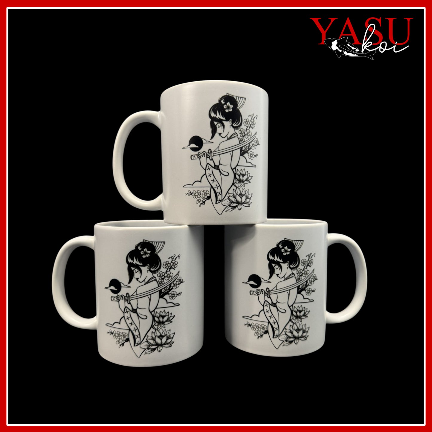 Onna Bugeisha 11oz White Mug