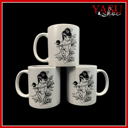 Onna Bugeisha 11oz White Mug