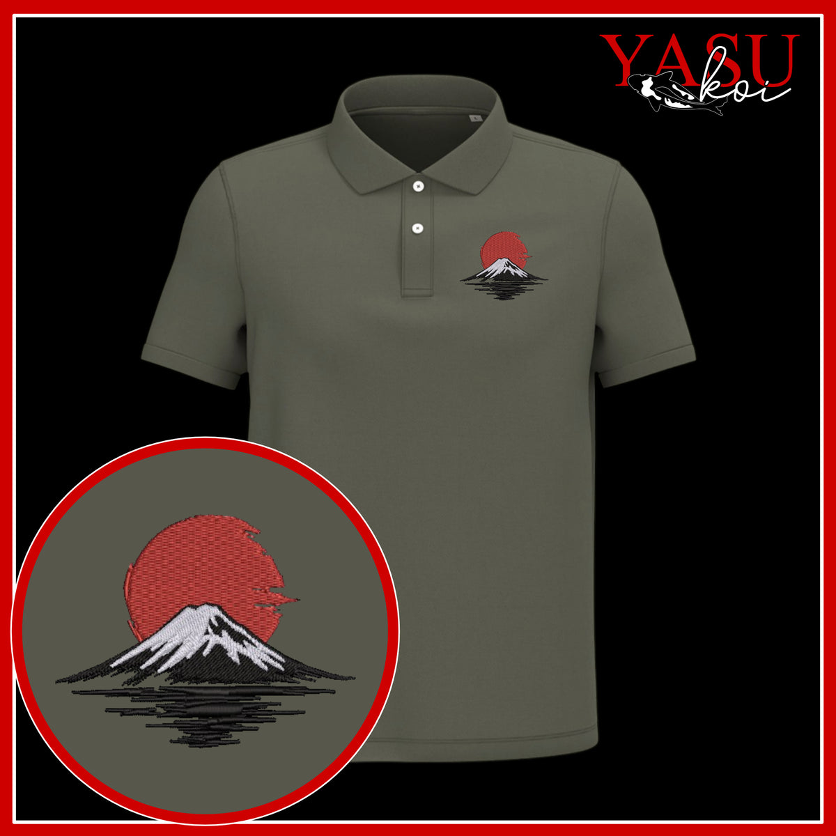 Fuji Horizon Organic Cotton Polo Shirt