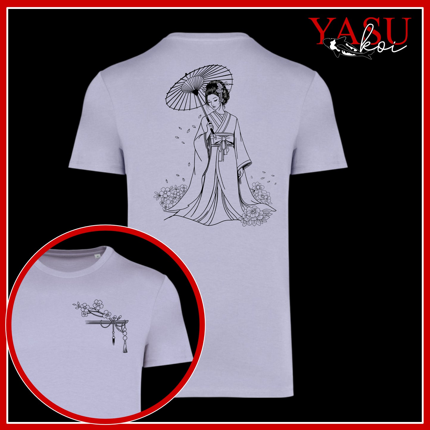 Silent Elegance Organic Cotton T-Shirt