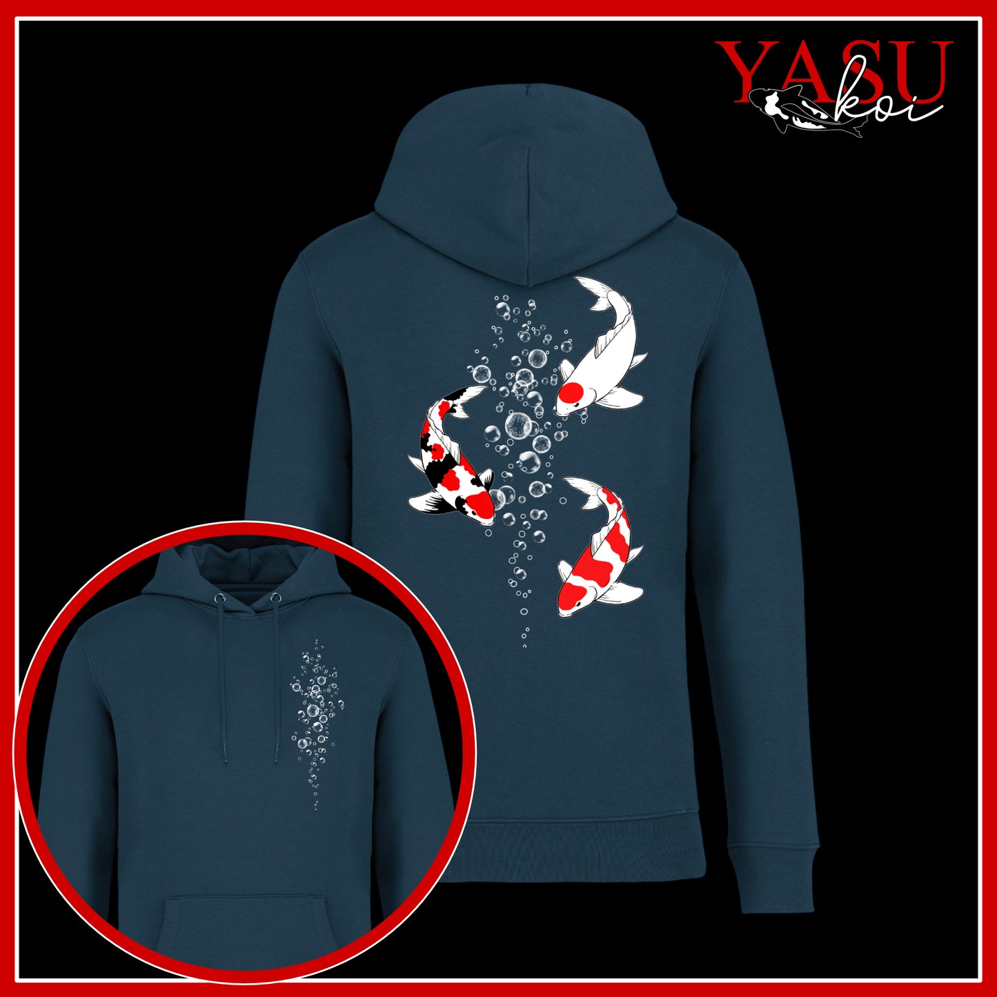 Bubbling Up Luxury Organic Hoodie