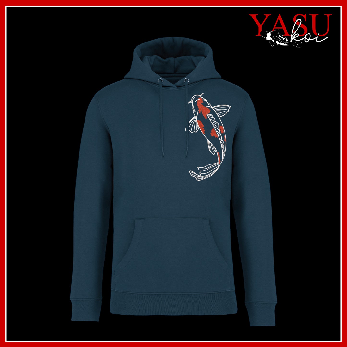 The Embroidered Outline Hoodie