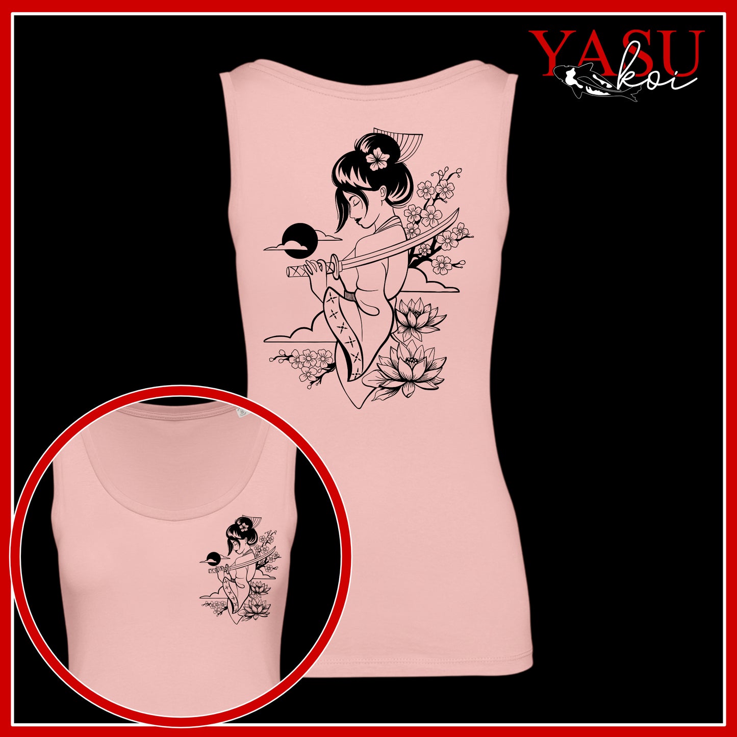 Onna-Bugeisha Organic Cotton Tank Top