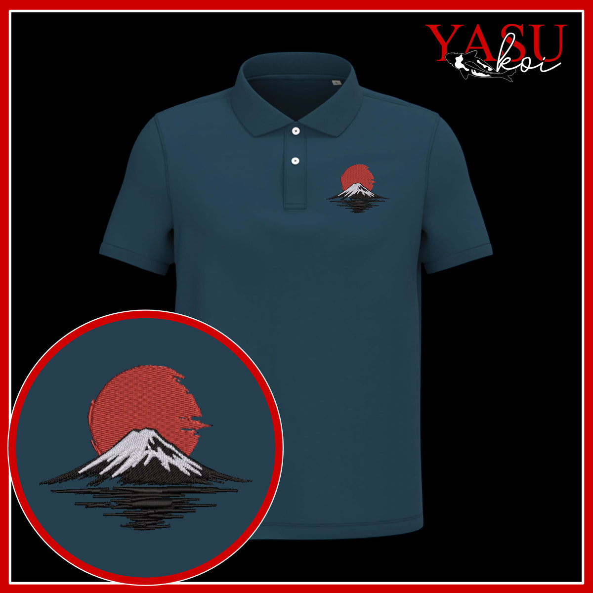 Fuji Horizon Organic Cotton Polo Shirt