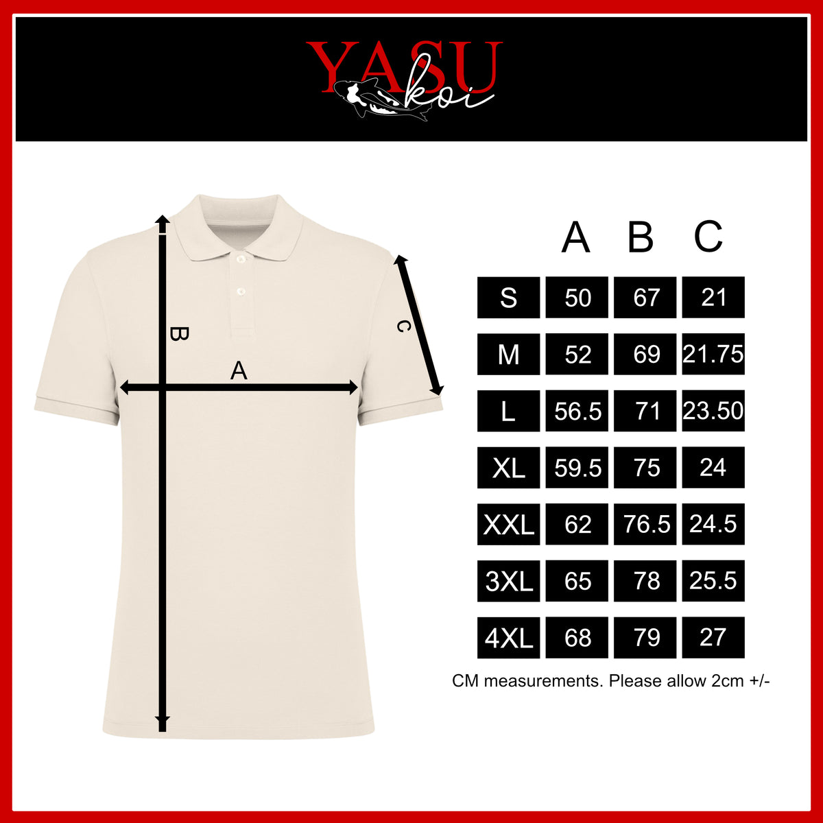 Fuji Horizon Organic Cotton Polo Shirt
