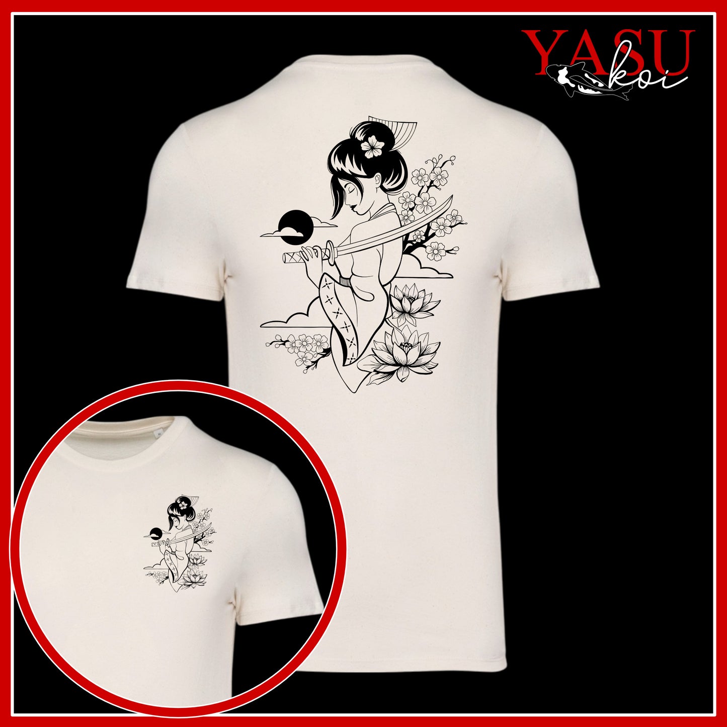 Onna-Bugeisha Organic Cotton T-Shirt