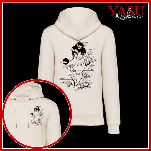 Onna-Bugeisha Organic Cotton Hoodie