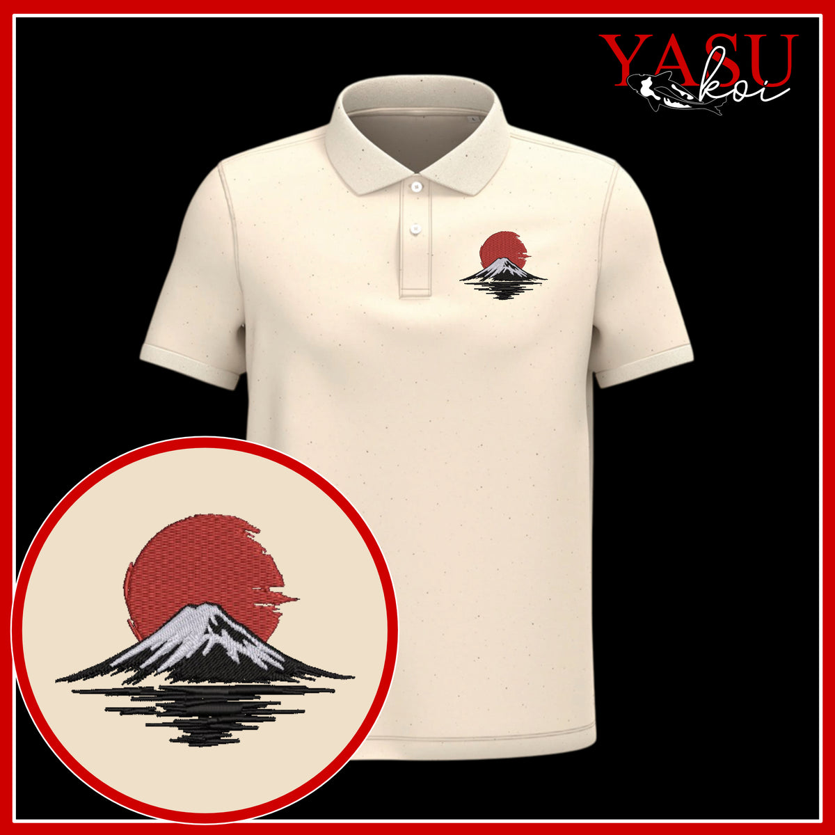 Fuji Horizon Organic Cotton Polo Shirt