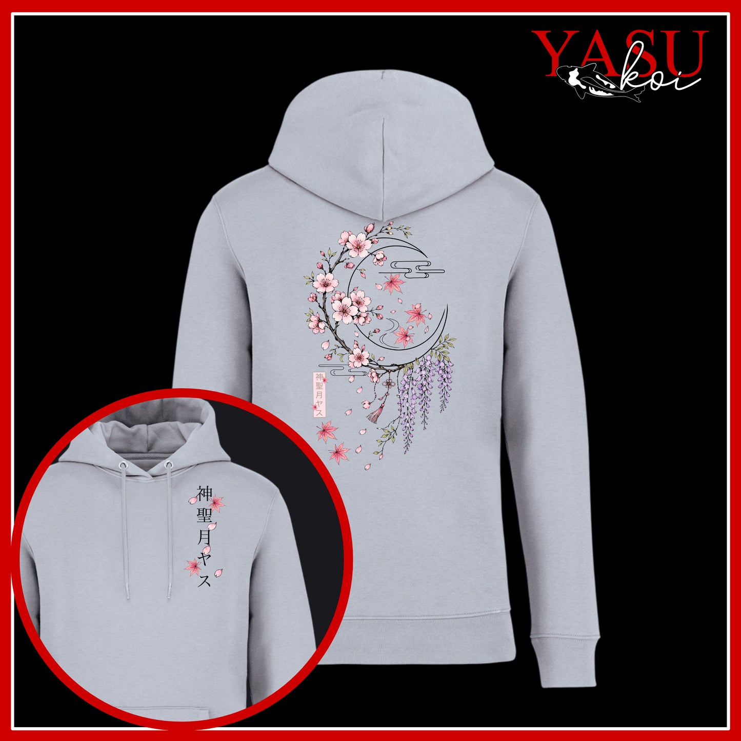 Sacred Moon Organic Cotton Hoodie