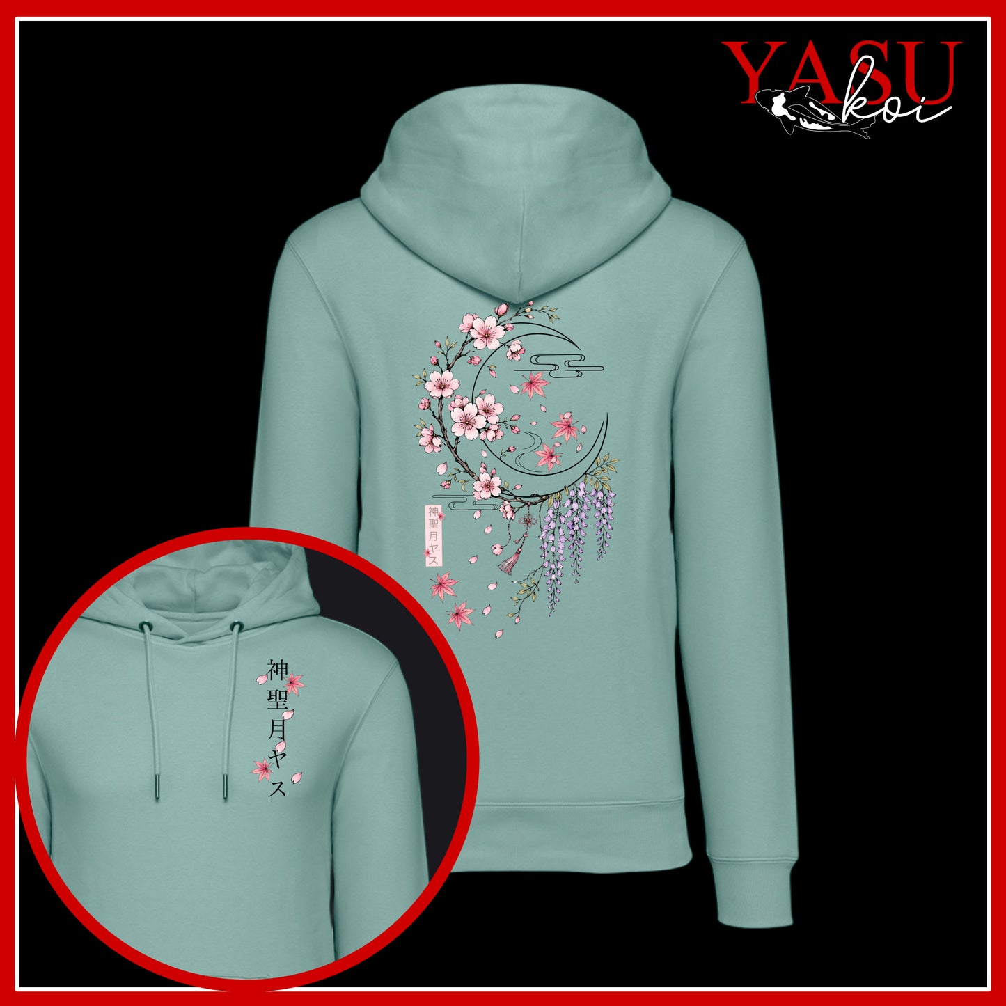 Sacred Moon Organic Cotton Hoodie