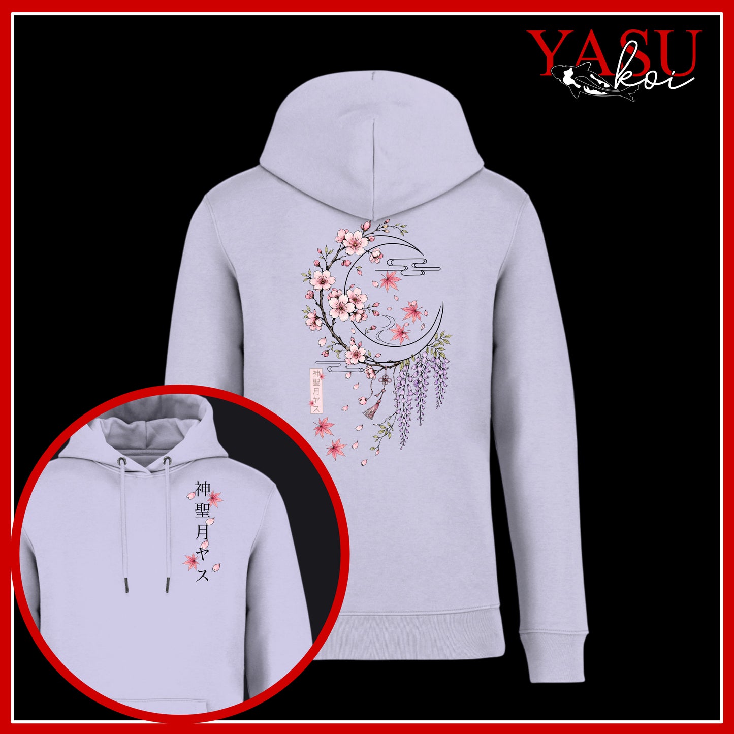Sacred Moon Organic Cotton Hoodie