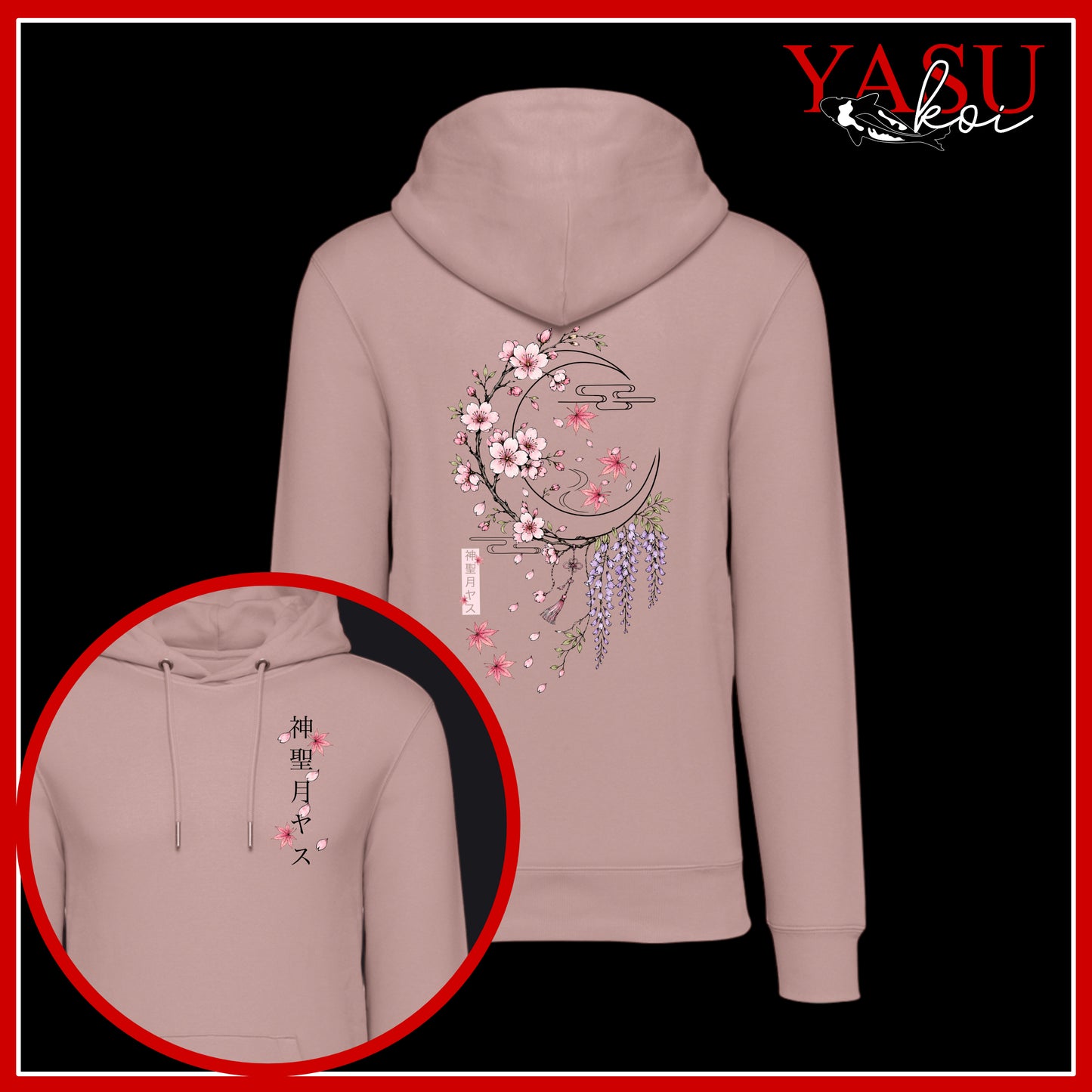 Sacred Moon Organic Cotton Hoodie