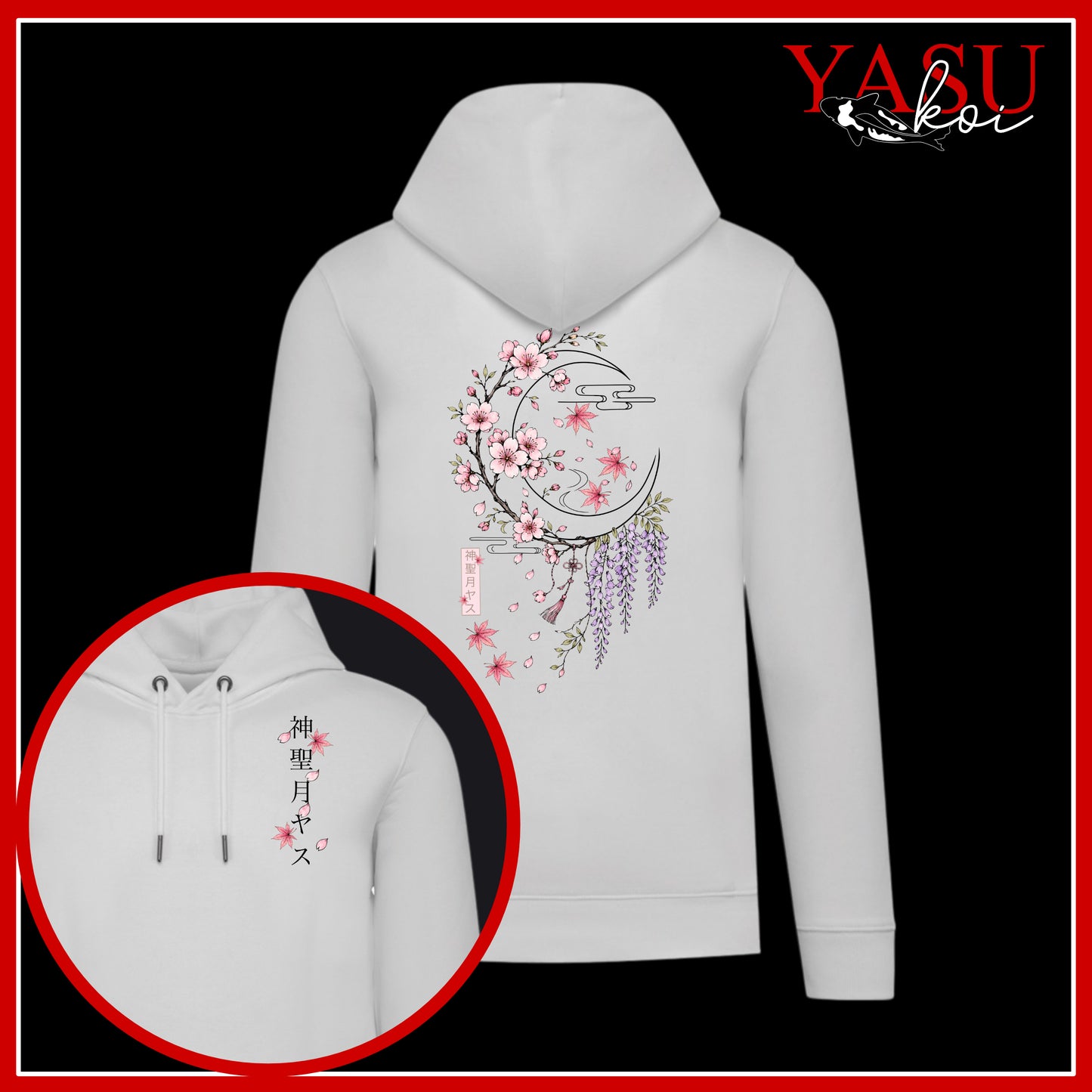 Sacred Moon Organic Cotton Hoodie