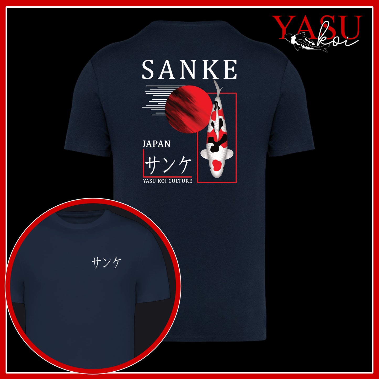 Sanke - Honour The Legends Organic Cotton T-Shirt