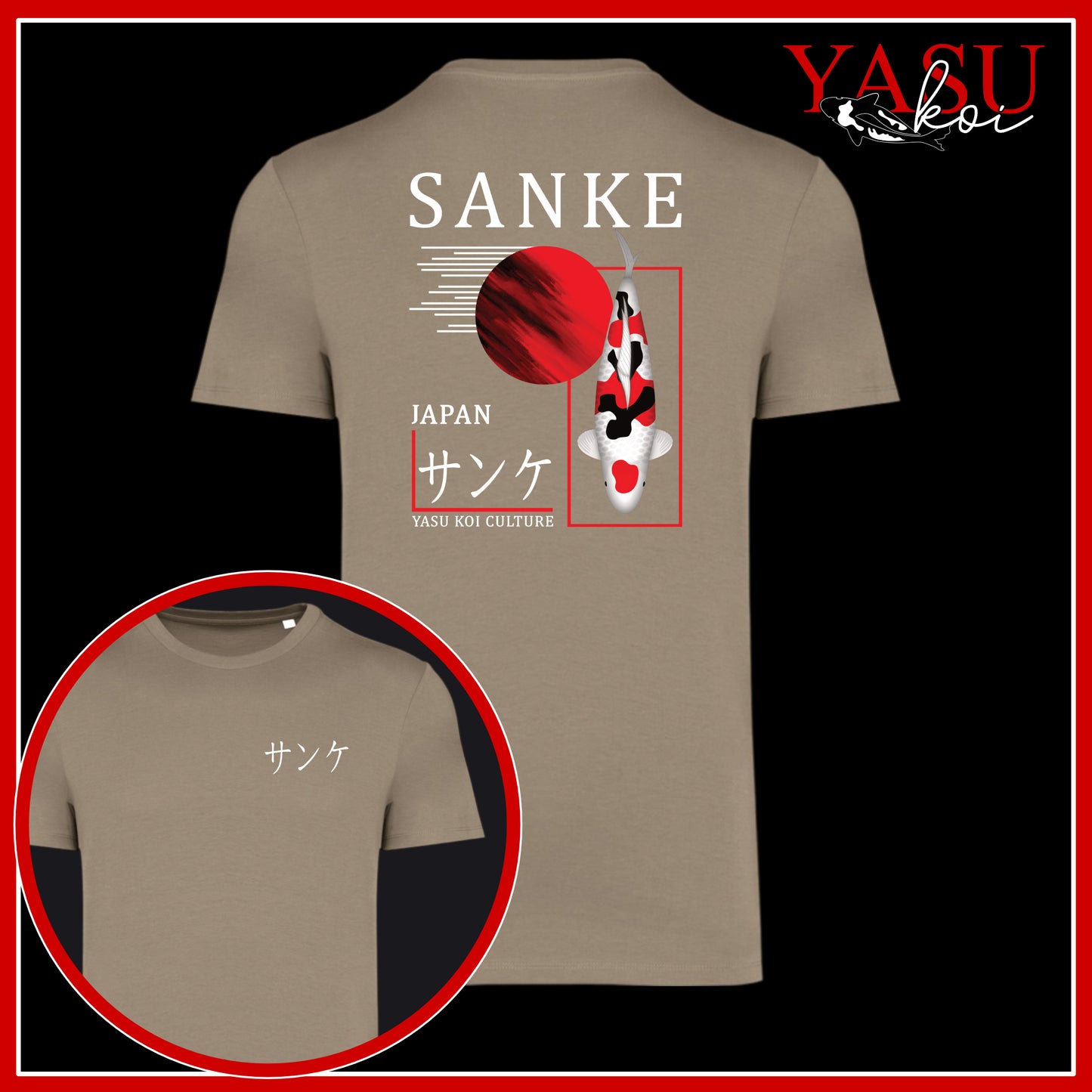 Sanke - Honour The Legends Organic Cotton T-Shirt