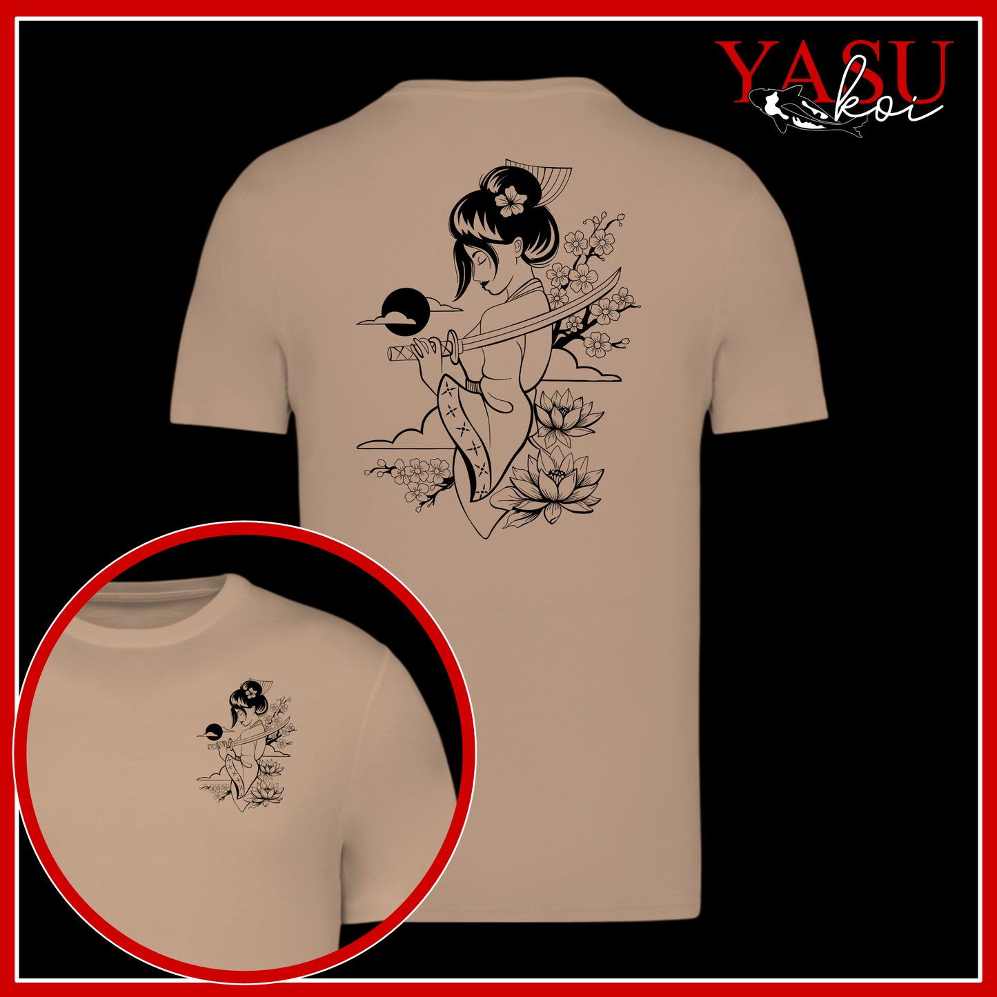 Onna-Bugeisha Organic Cotton T-Shirt