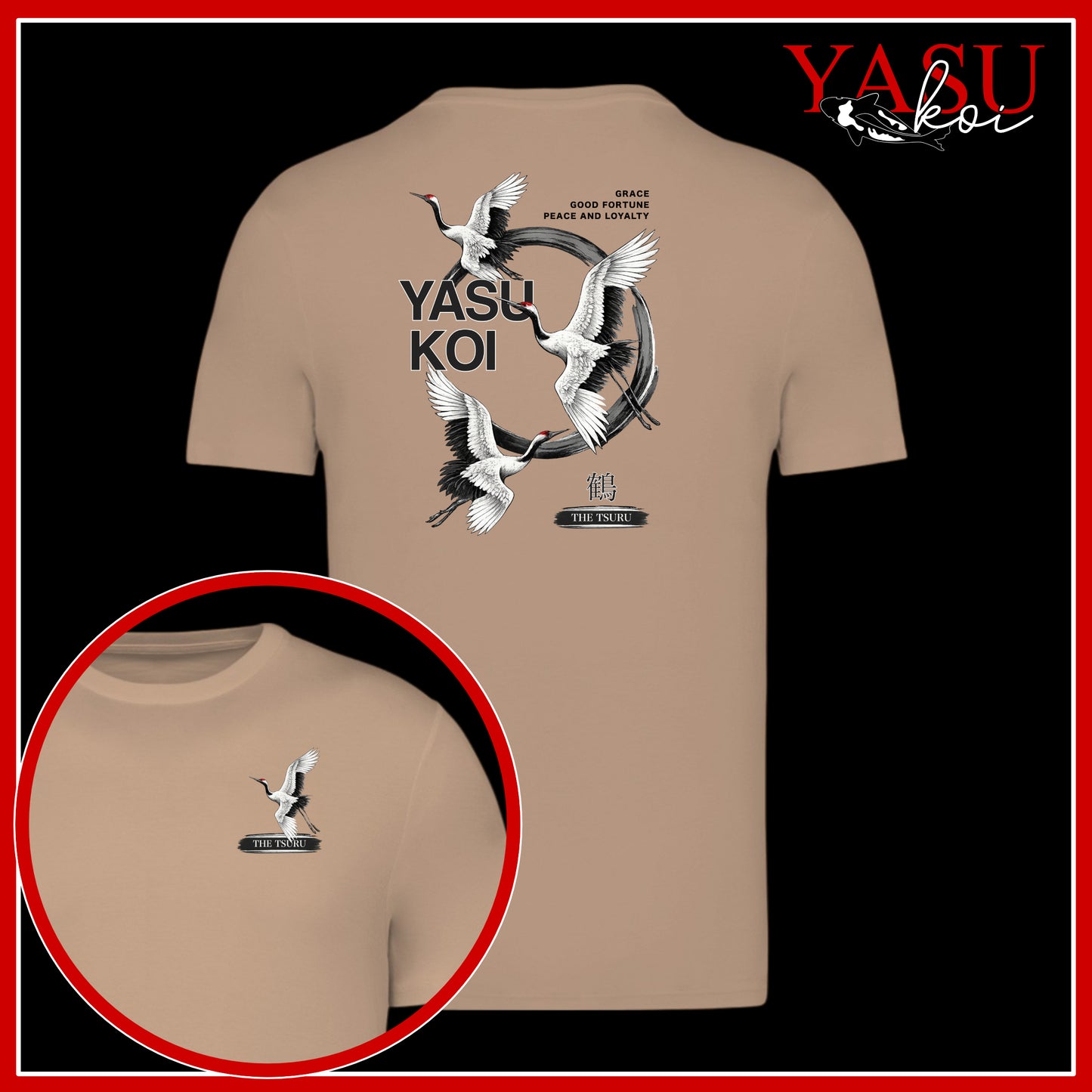 Tsuru Organic Cotton T-Shirt