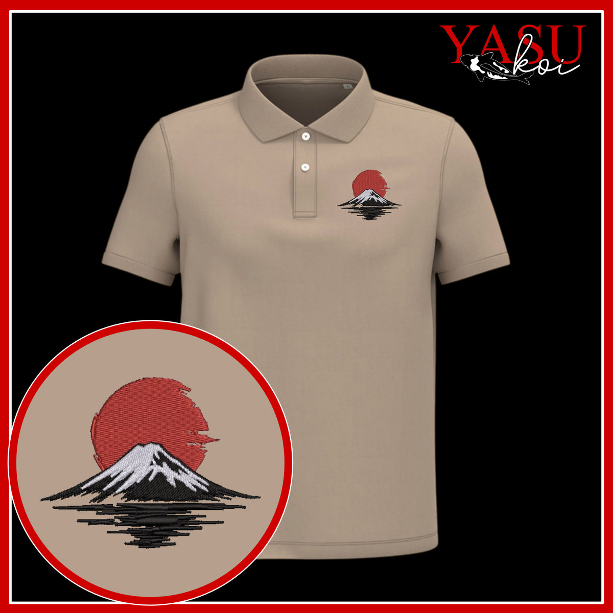 Fuji Horizon Organic Cotton Polo Shirt