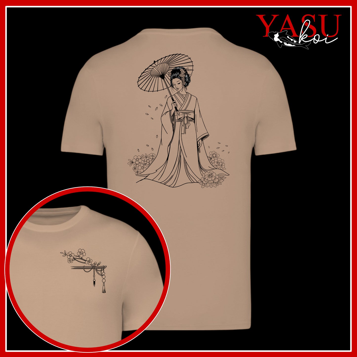 Silent Elegance Organic Cotton T-Shirt