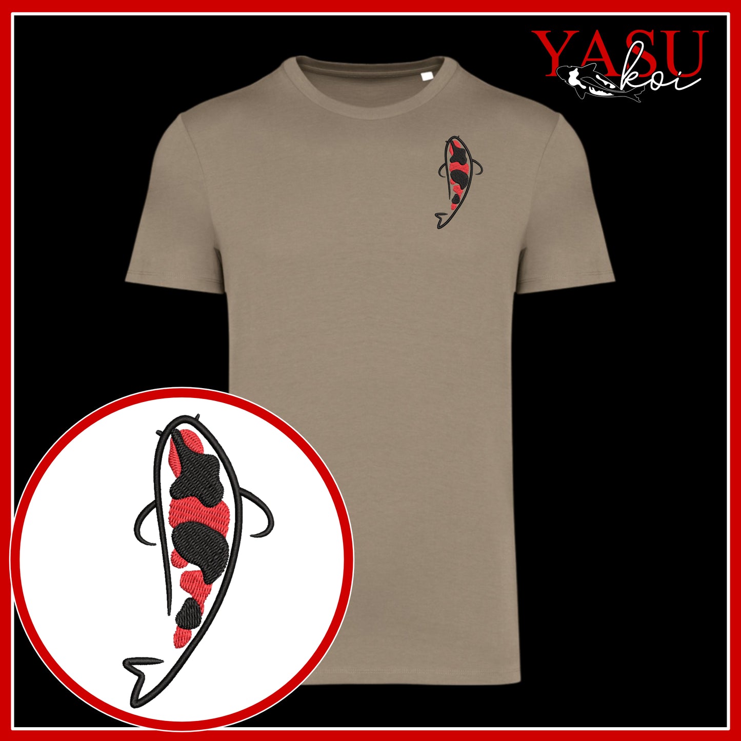 The Showa Embroidered Spell Organic T-Shirt