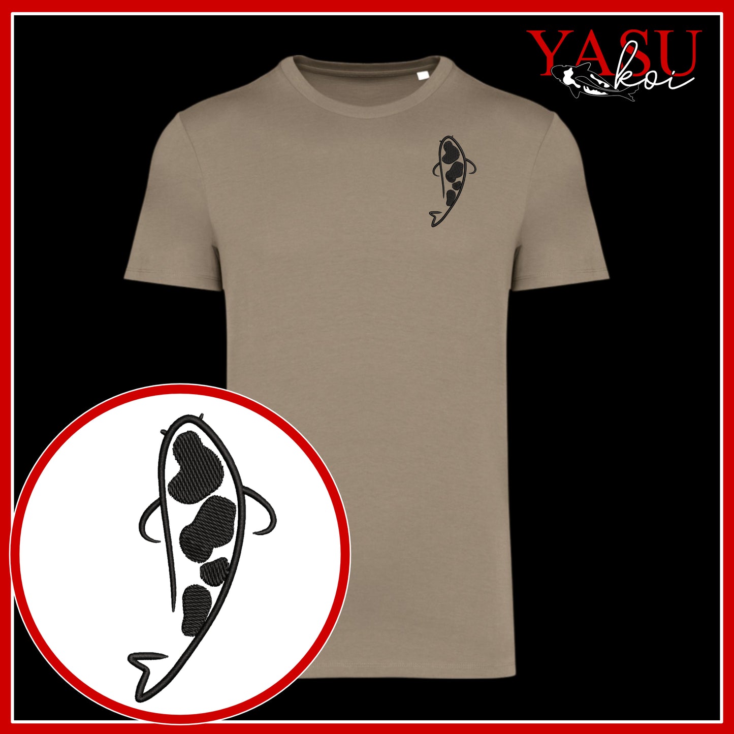 The Utsuri Embroidered Spell Organic T-Shirt