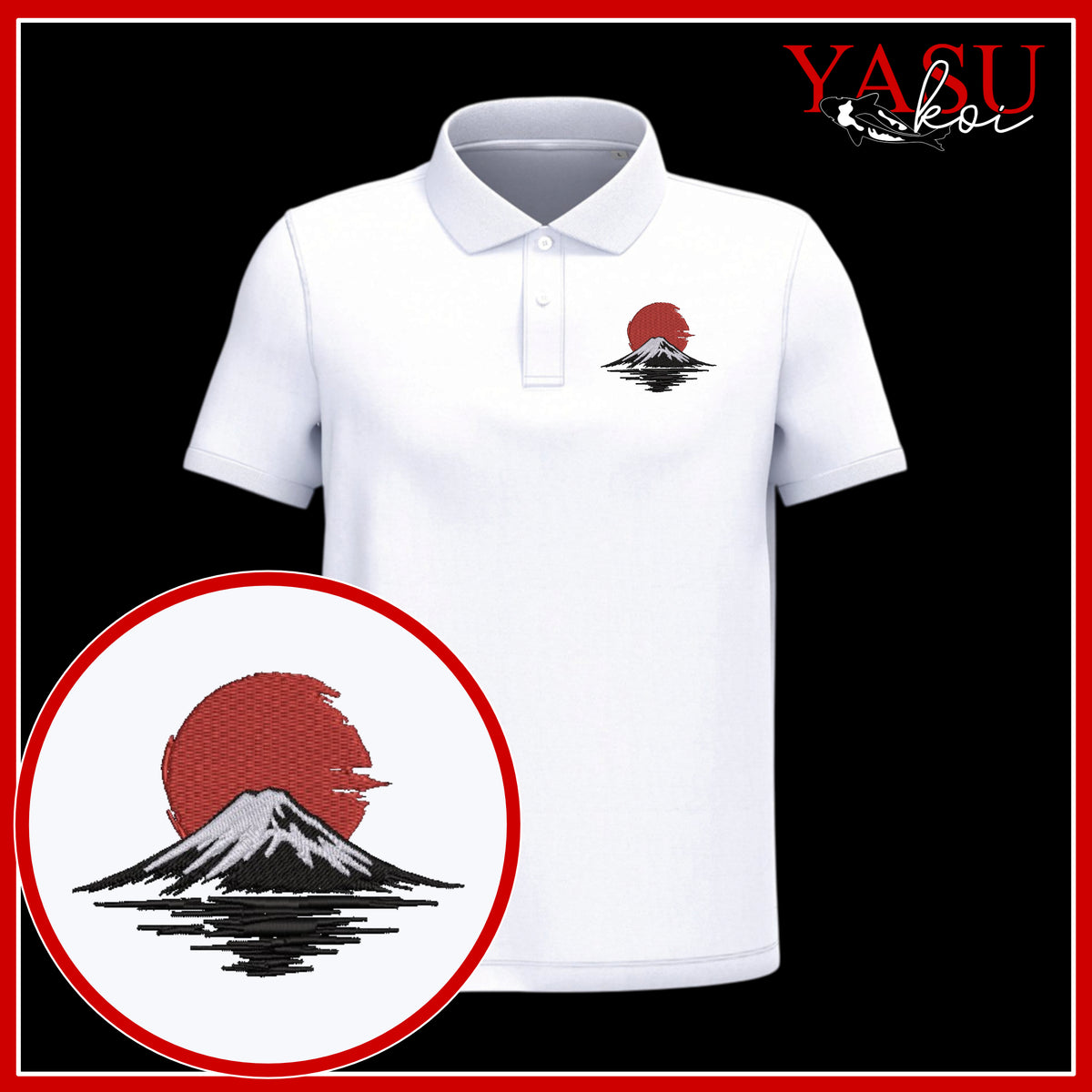 Fuji Horizon Organic Cotton Polo Shirt